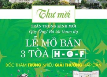 Cơ hội trúng lớn khi tham gia lễ mở bán 3 tòa F, G, H tại Xuân Mai Complex
